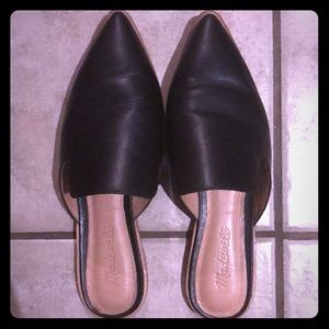 The Madewell Gemma Mule in Leather